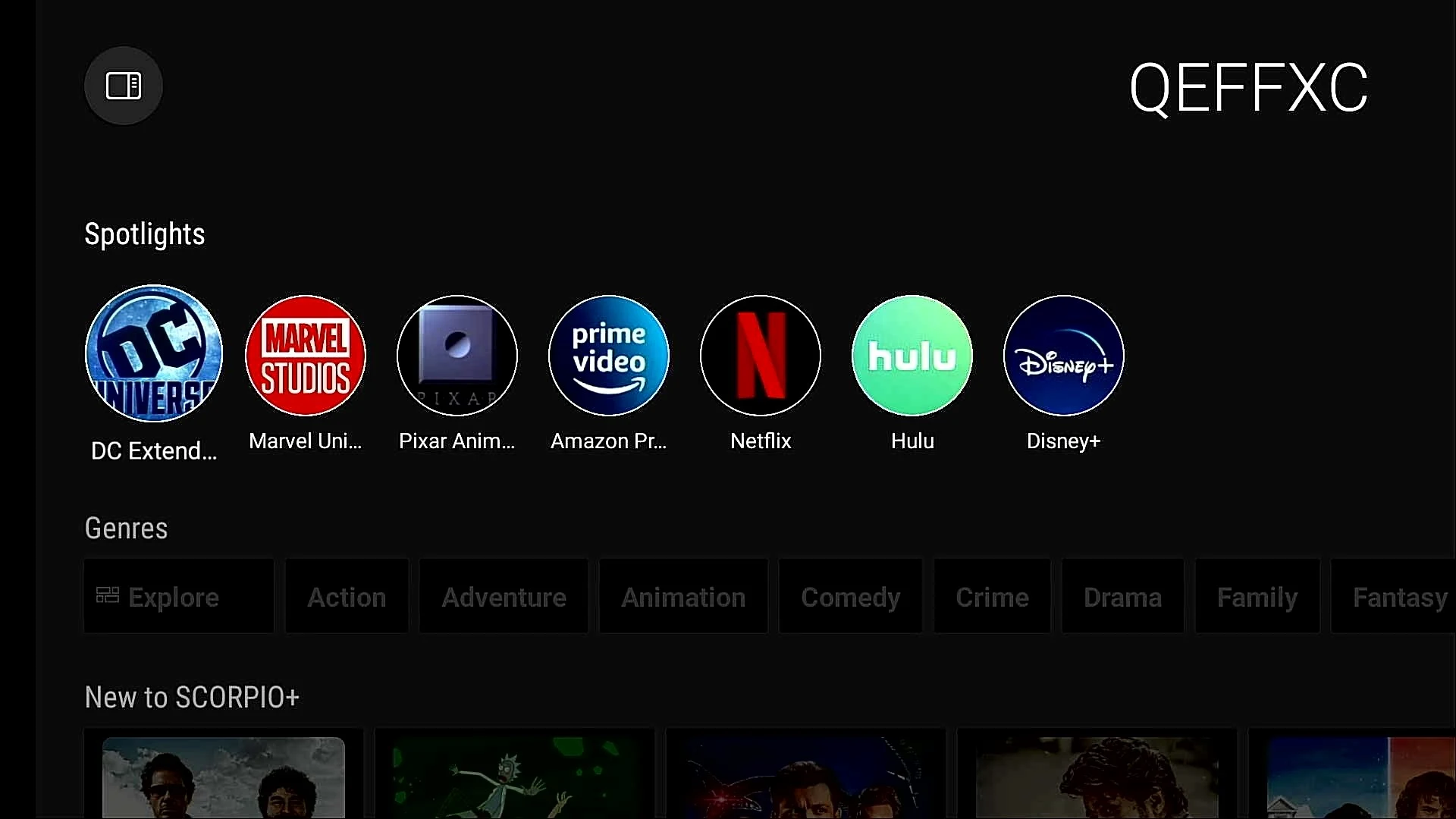 Android TV Screenshot 1